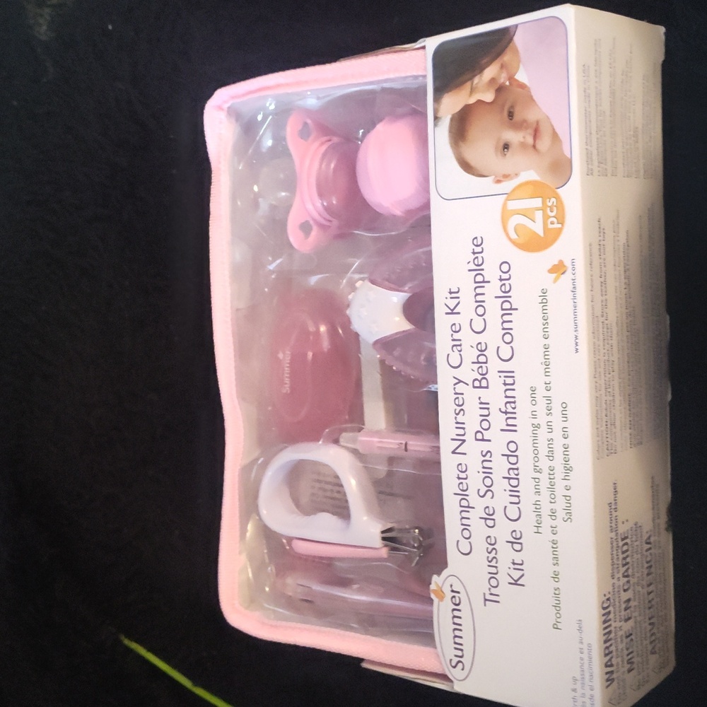 Pink Nursery Care Kit